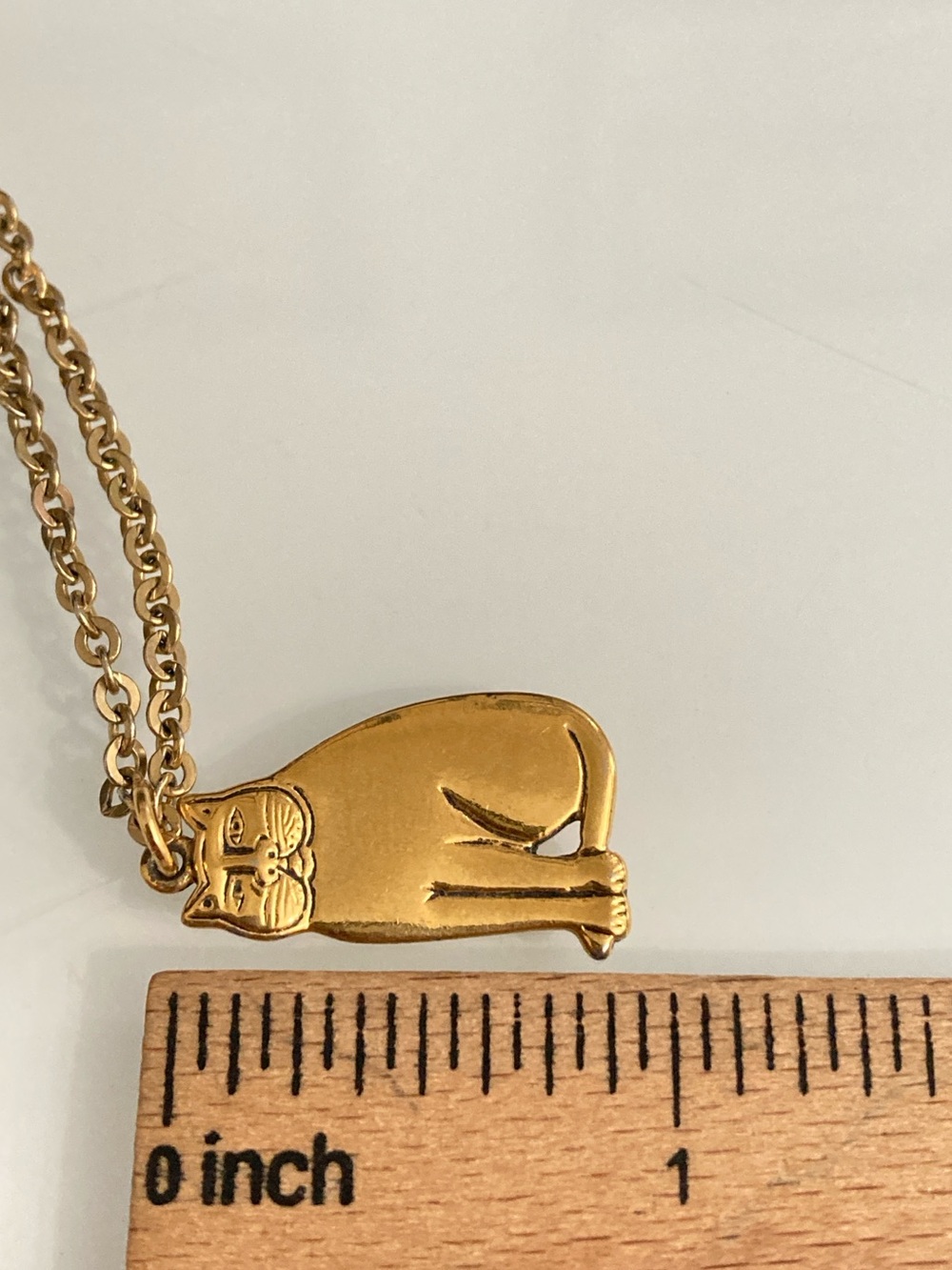 😻 Laurel Burch Mystic Cat Earring Repurposed Necklace - Picture 3 of 4